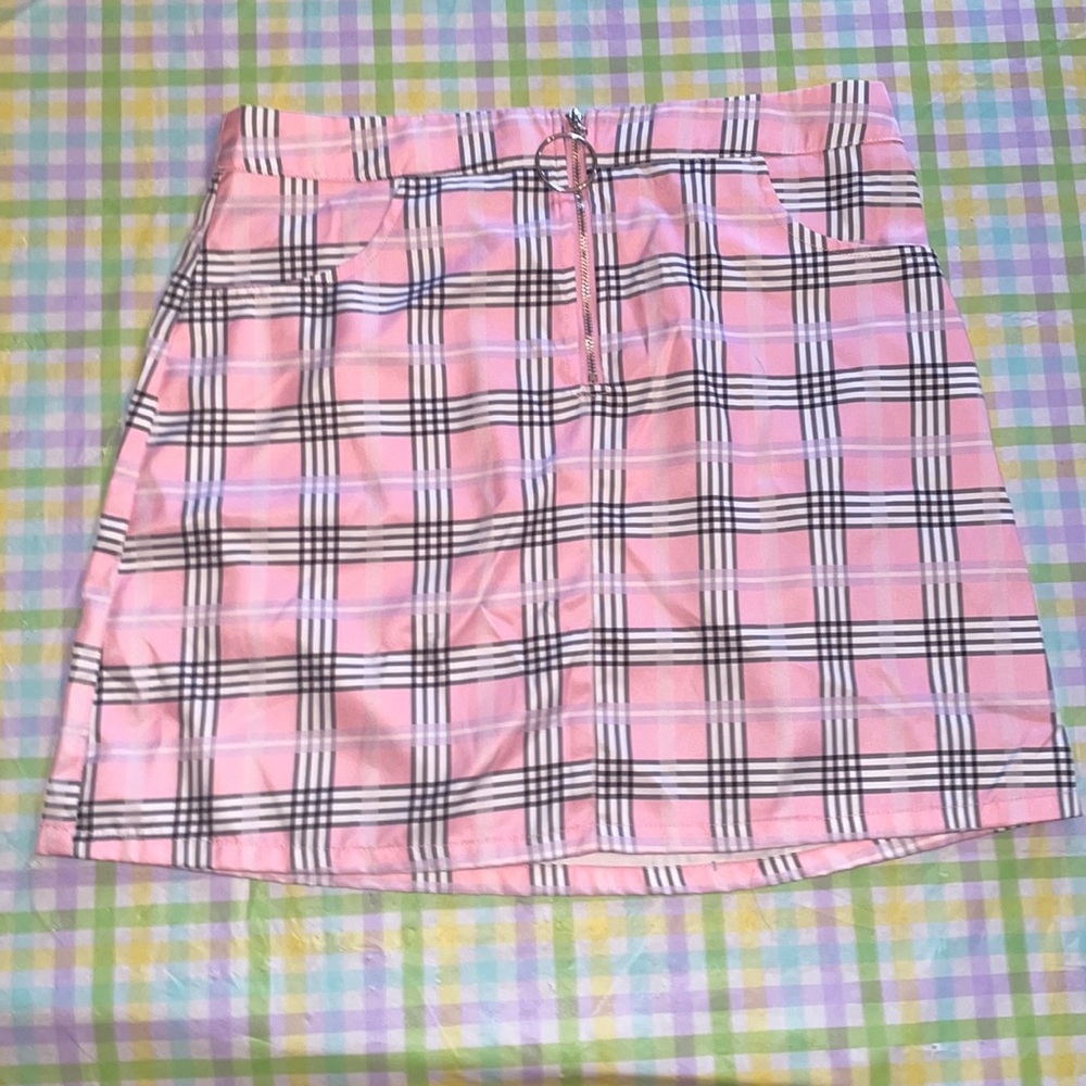 Shein Pink Mini Skirt